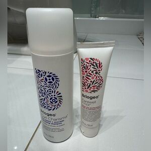 Briogeo Curl Charisma and Farewell Frizz Set with Blue and Red Design